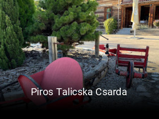 Piros Talicska Csarda