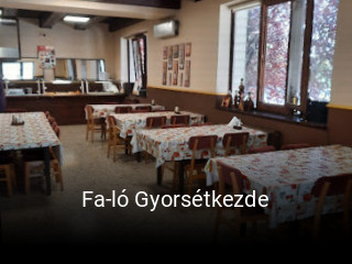 Fa-ló Gyorsétkezde