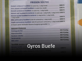 Gyros Buefe