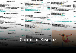 Gourmand Kavehaz