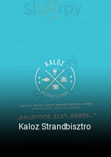 Kaloz Strandbisztro