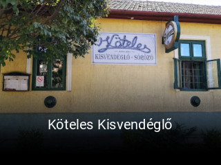 Köteles Kisvendéglő