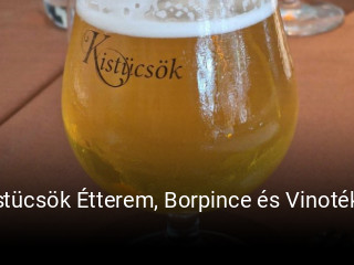 Kistücsök Étterem, Borpince és Vinotéka