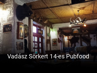 Vadász Sörkert 14-es Pubfood