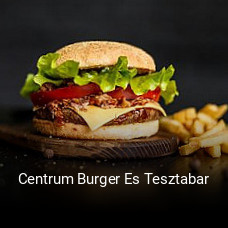 Centrum Burger Es Tesztabar