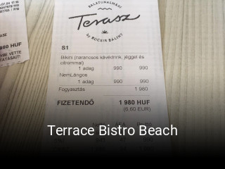 Terrace Bistro Beach