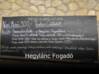 Hegylánc Fogadó