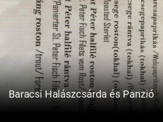 Baracsi Halászcsárda és Panzió