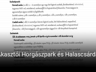 Akasztói Horgászpark és Halascsárda