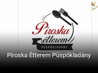 Piroska Étterem Püspökladány