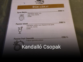 Kandalló Csopak