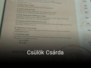 Csülök Csárda