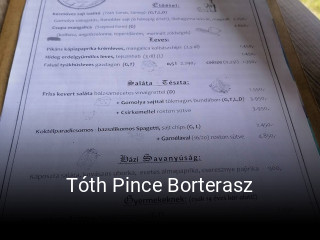 Tóth Pince Borterasz