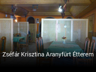 Zséfár Krisztina Aranyfürt Étterem