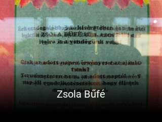 Zsola Bűfé