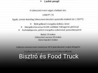 Bisztró és Food Truck