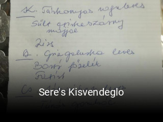 Sere's Kisvendeglo