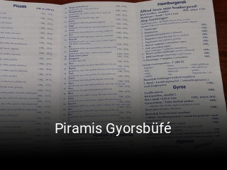 Piramis Gyorsbüfé