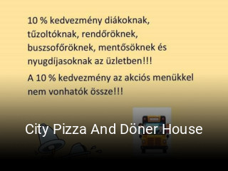 City Pizza And Döner House