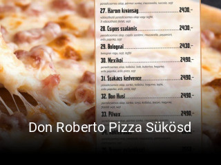 Don Roberto Pizza Sükösd