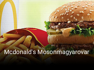 Mcdonald's Mosonmagyarovar