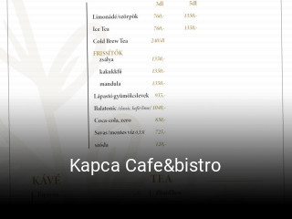 Kapca Cafe&bistro