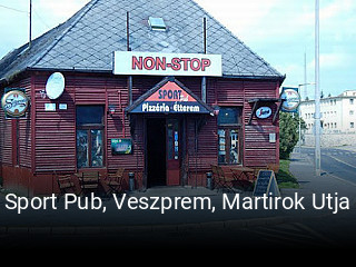 Sport Pub, Veszprem, Martirok Utja