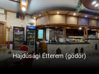 Hajdúsági Étterem (gödör)