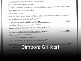 Cimbora Grillkert