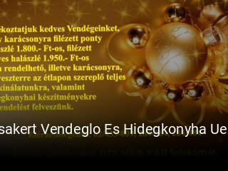 Rozsakert Vendeglo Es Hidegkonyha Uezem