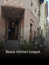 Baans Kitchen Szeged (tom Burger) Egy Hamburger, Amit Nem Baans Meg) Belváros Gong Station