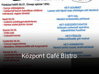 Központ Café Bistro