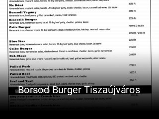 Borsod Burger Tiszaújváros