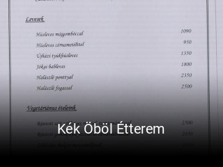 Kék Öböl Étterem