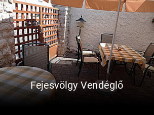 Fejesvölgy Vendéglő